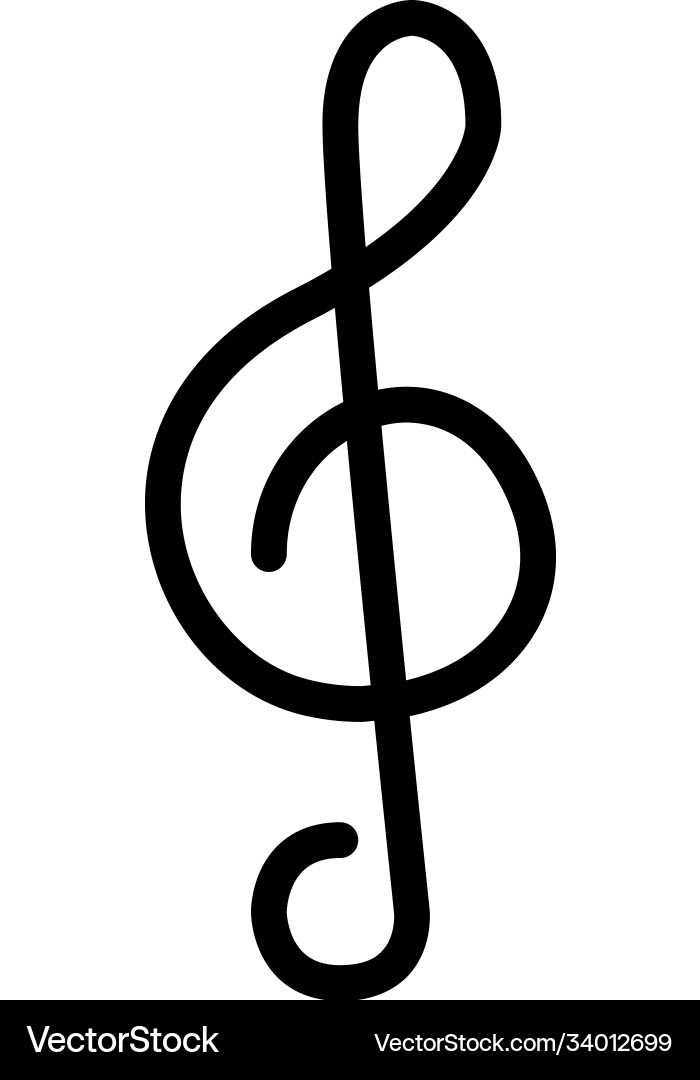 Silhouette notation composer icon Silhouette notation composer icon vector image