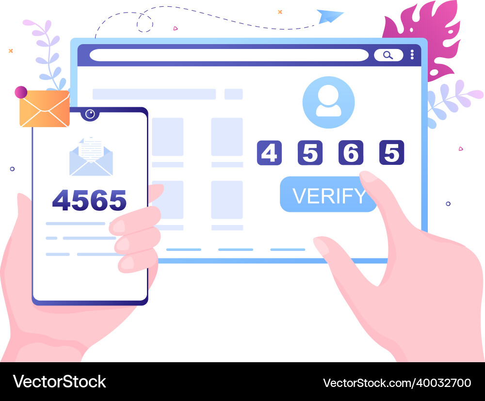 2fa zwei Schritte Authentifizierung Passwort sicher 2fa zwei Schritte Authentifizierung Passwort sicher vektorbild