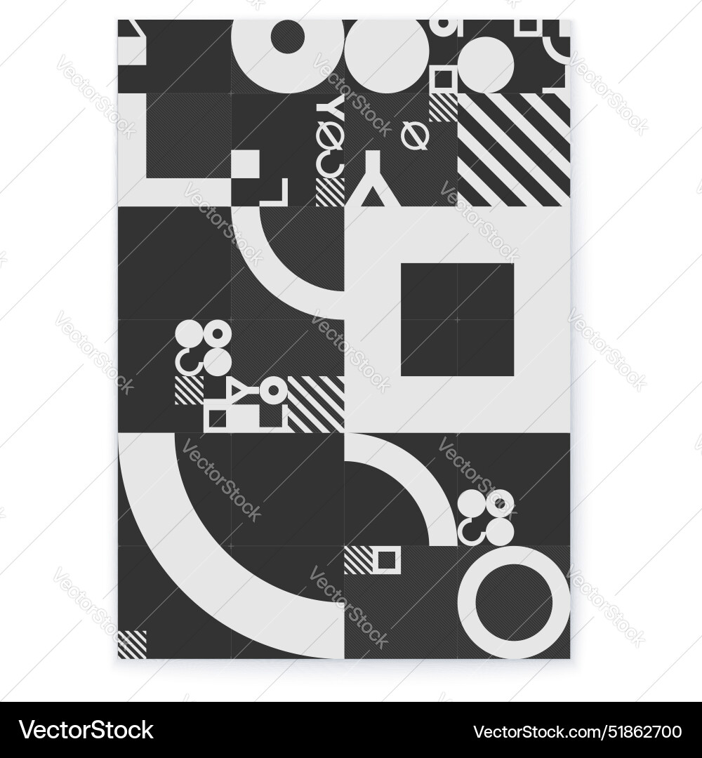 Data visualization modern geometric patterns Data visualization modern geometric patterns vector image