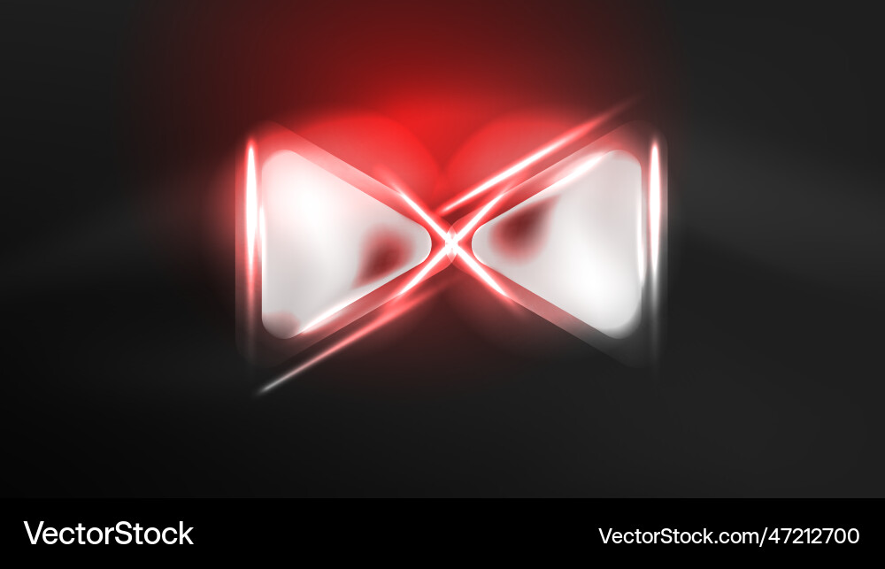 Digital neon abstract background triangles Vector Image