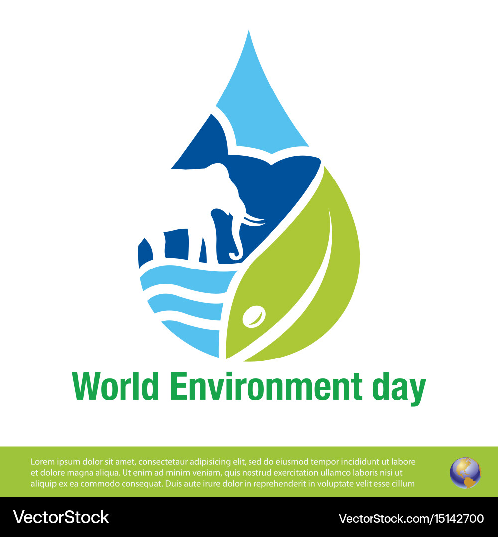 Global Environment Day Vector Image