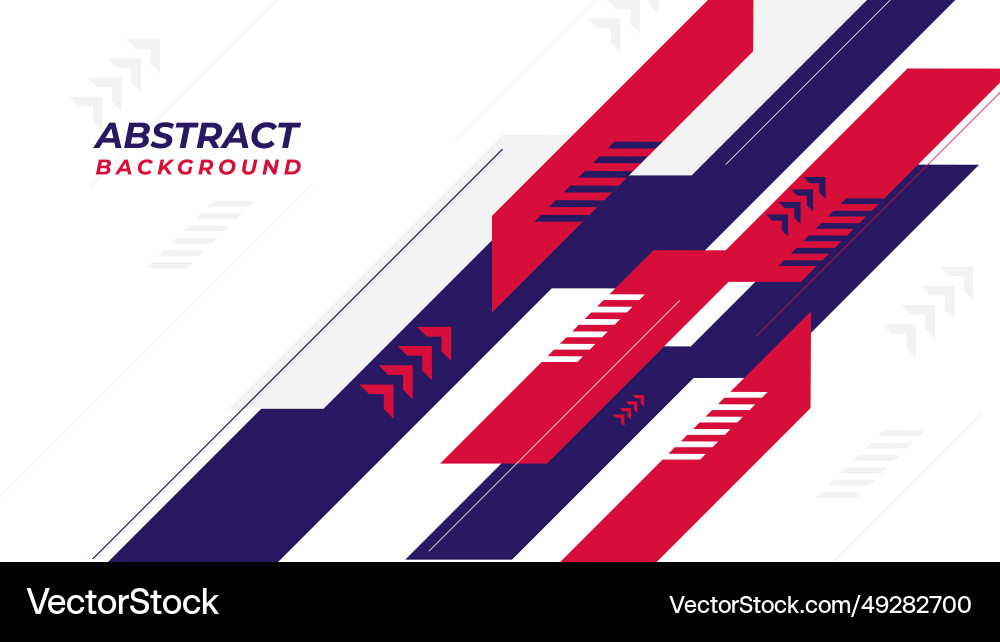 Modern abstract background design with red Vector Image