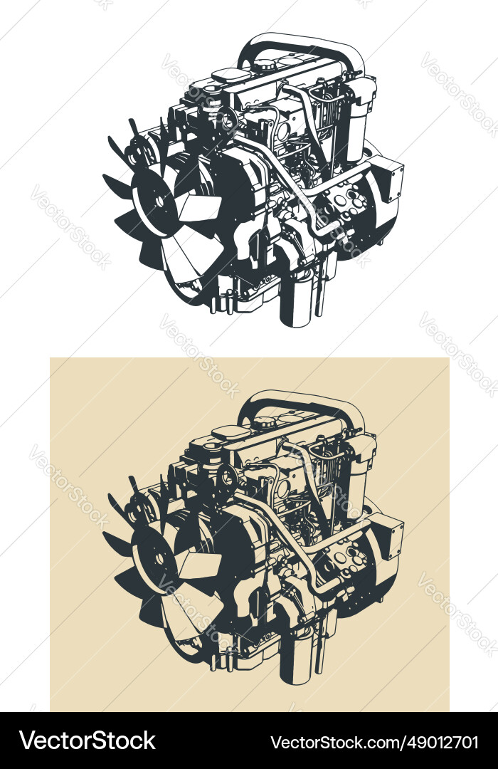 Engine Wireframe Vector Wireframe Truck Vector Images (over 1,600)