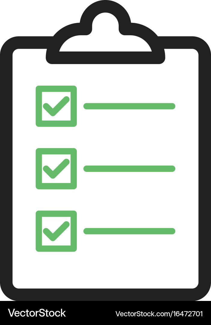 Orders list Vector Image