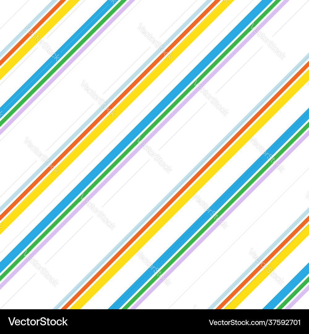 Rainbow stripe seamless pattern background Rainbow stripe seamless pattern background vector image