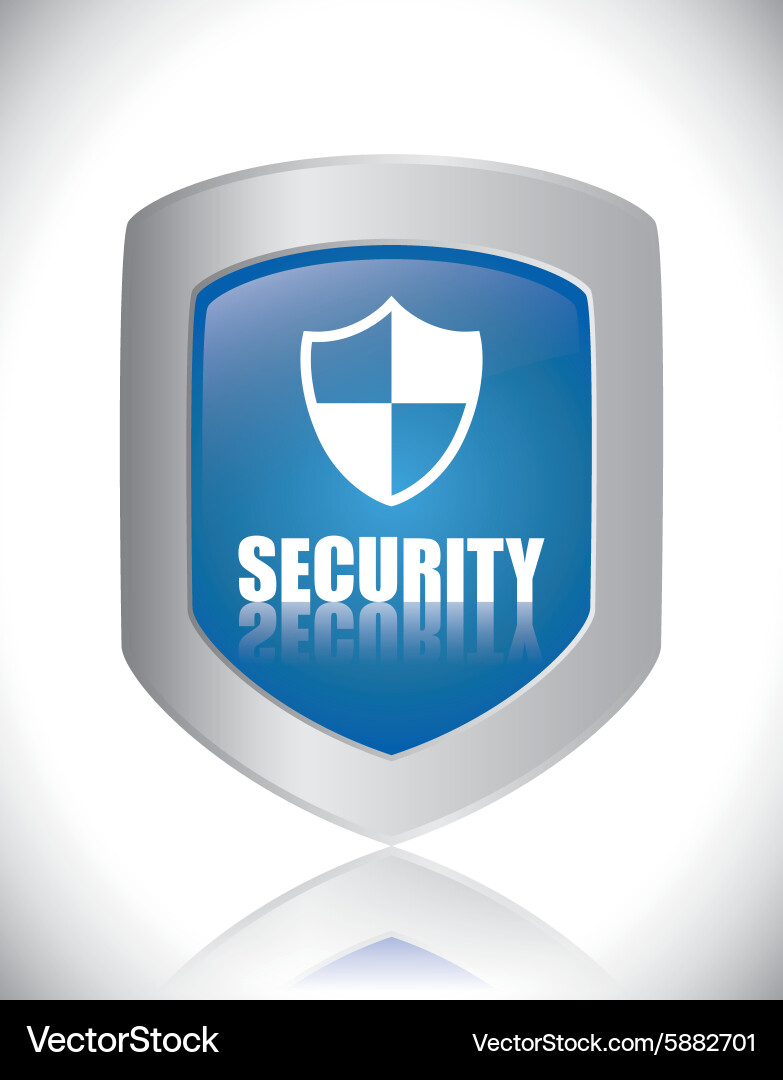 Security system design vector image