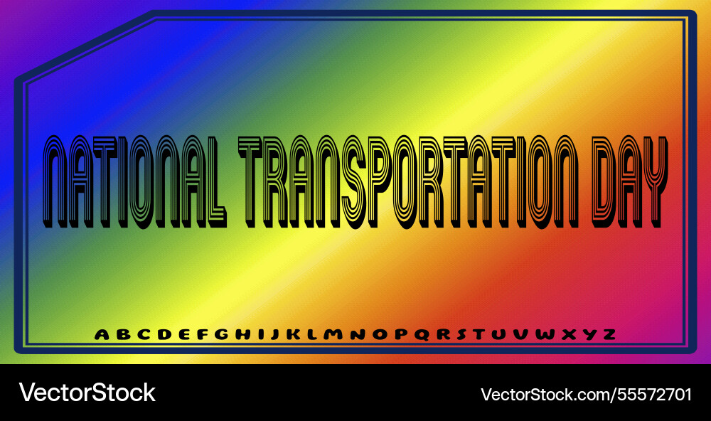 Text effects with editable colors and abstract vector image