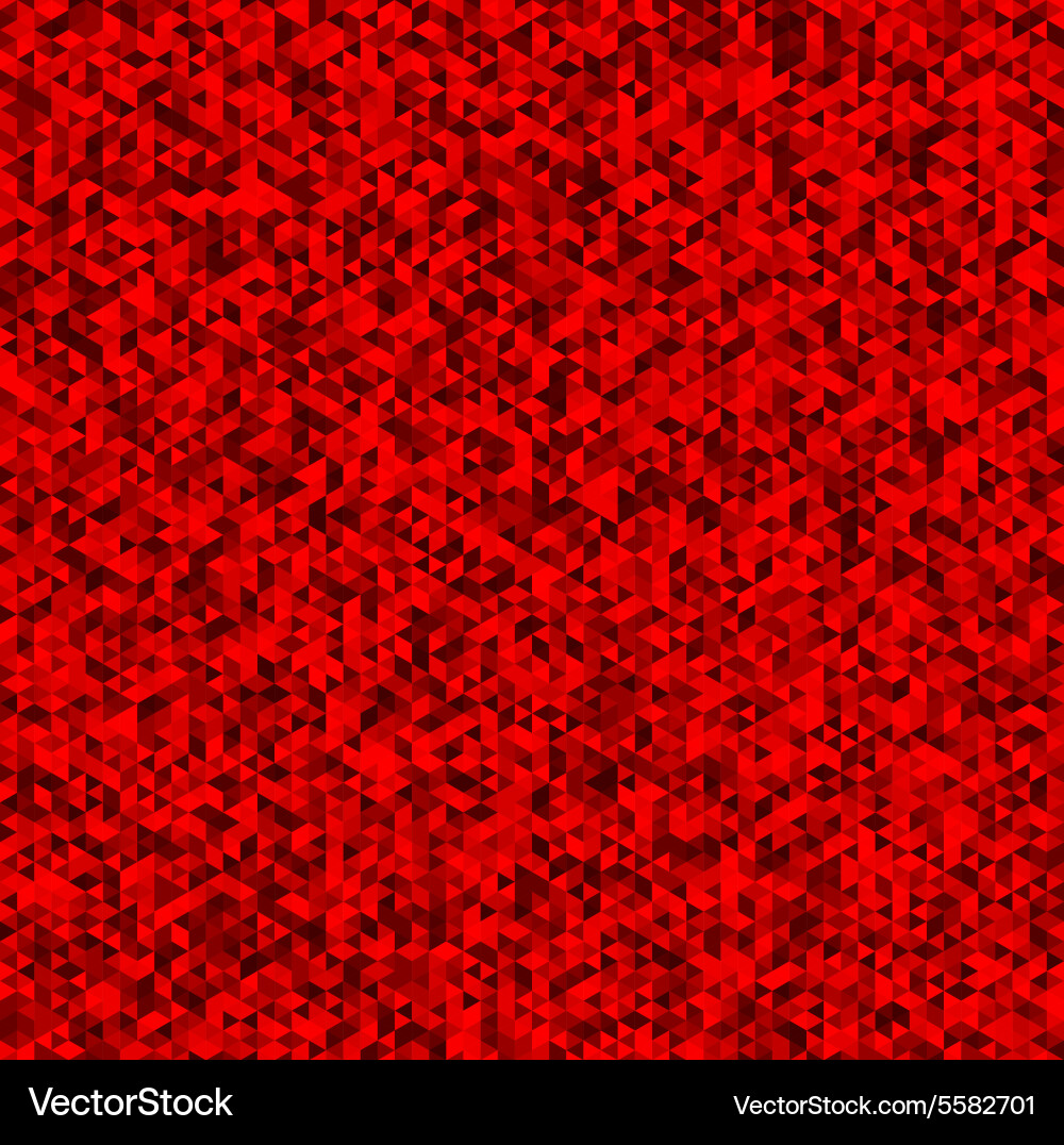 Triangles red pattern Vector Image