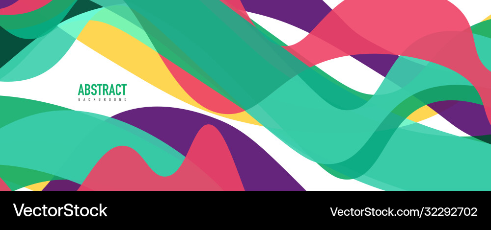 Fluid wave colorful abstract background dynamic Fluid wave colorful abstract background dynamic vector image
