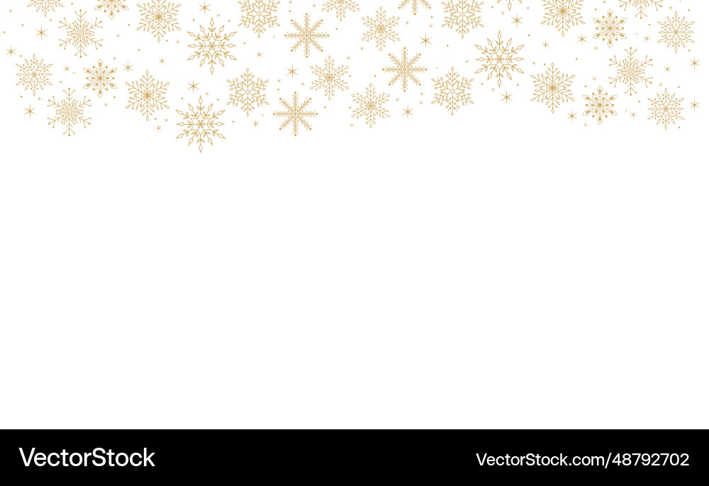 Snowflake Christmas Background Royalty Free Vector Image