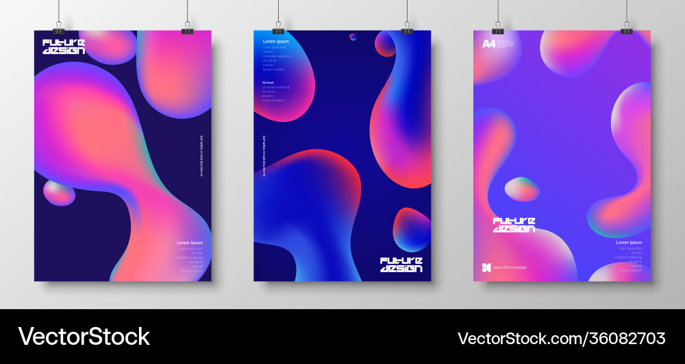 Abstract background collection gradient geometric Abstract background collection gradient geometric vector image