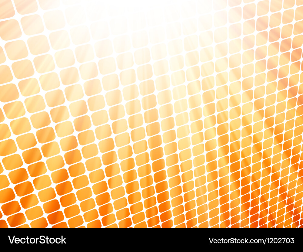 Geometric Mosaic Rays Pattern vector image