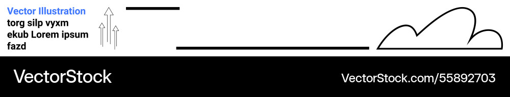 Minimalist design featuring arrows dynamic lines Minimalist design featuring arrows dynamic lines vector image