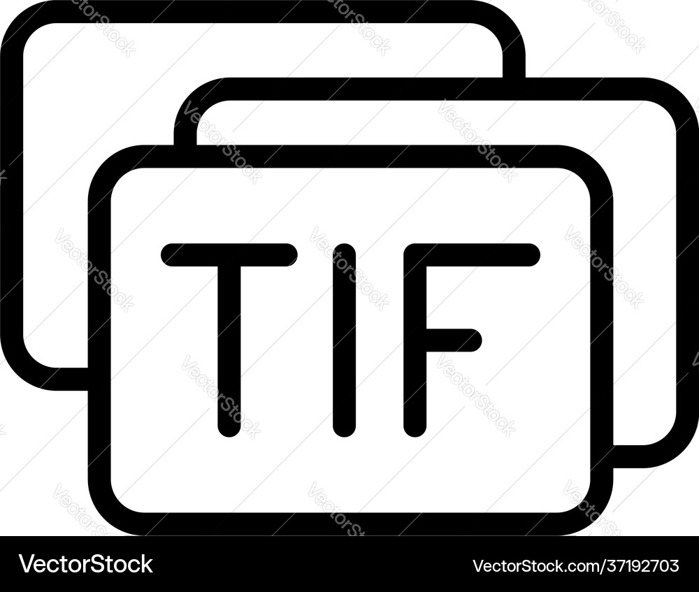Technical document icon outline style Technical document icon outline style vector image