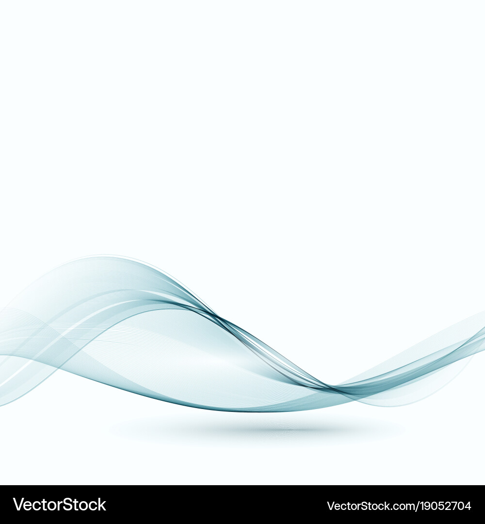Abstract Blue Swirl Background Vector Image
