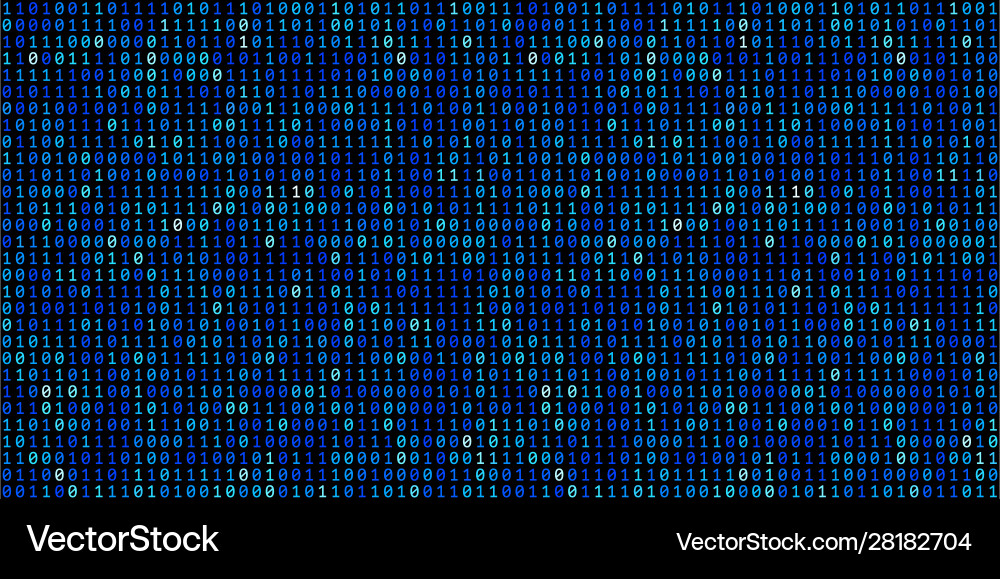 Abstrakte Technologie binären Code Hintergrunddigital Abstrakte Technologie binären Code Hintergrunddigital vektorbild