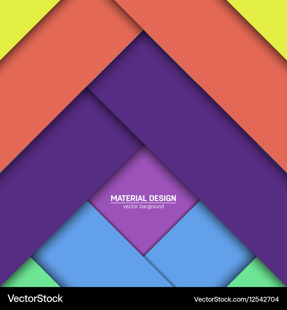 Material design background abstract vector image