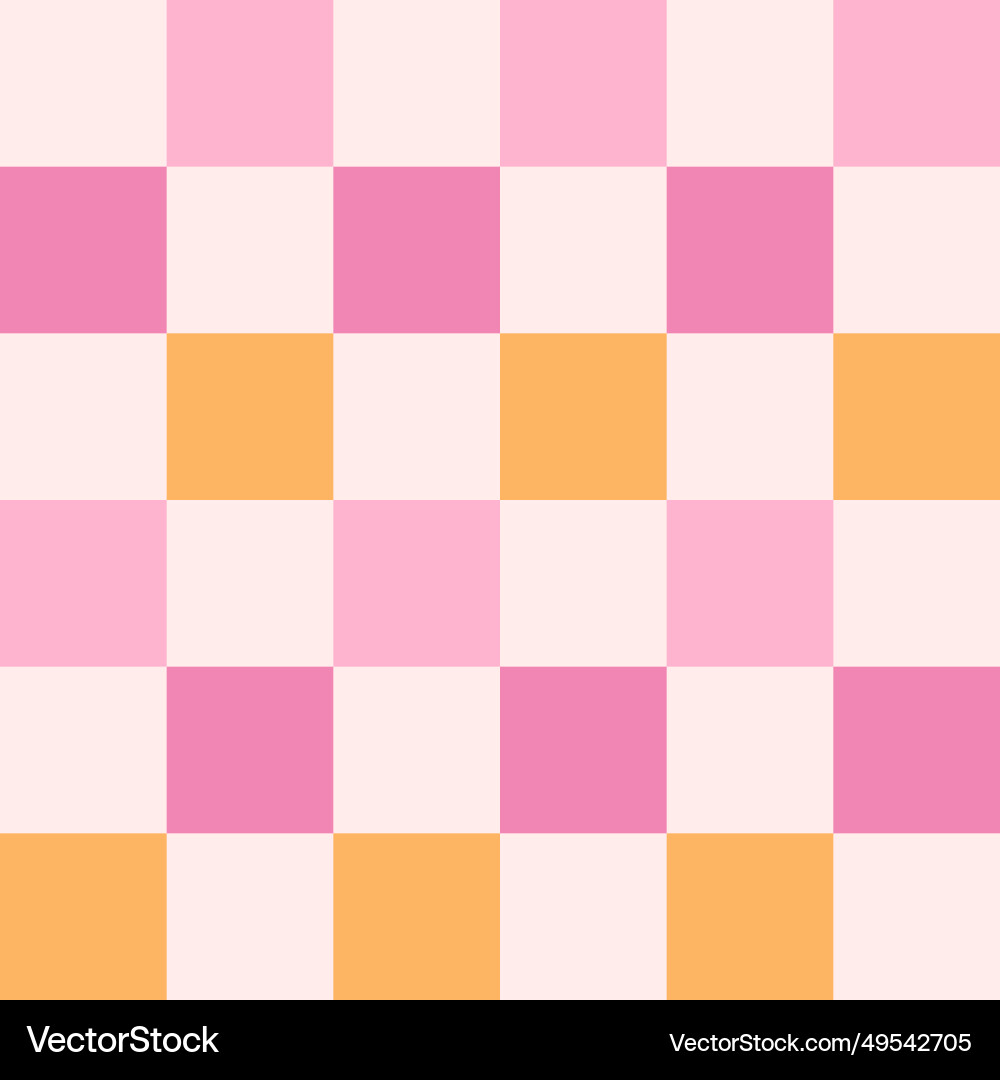 Checkerboard retro groovy square background Checkerboard retro groovy square background vector image