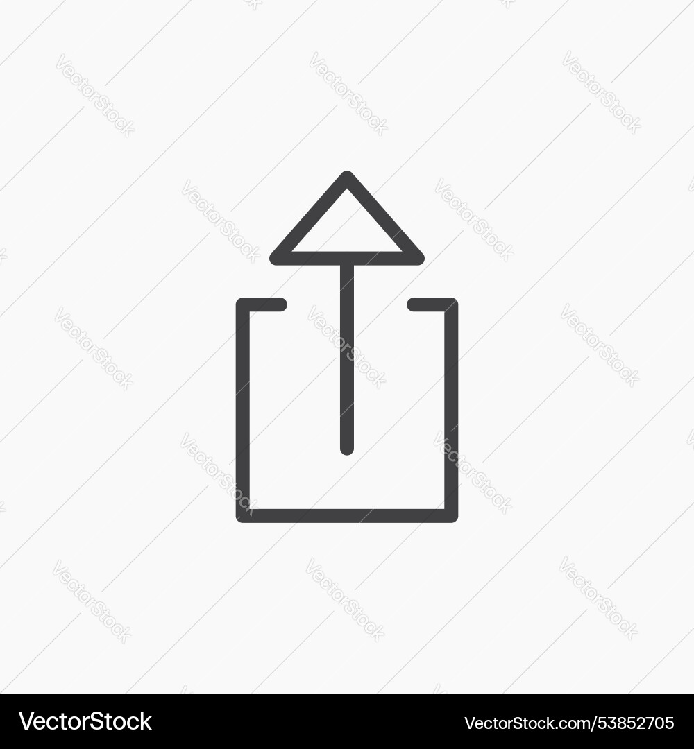 Export icon set Export icon set vector image
