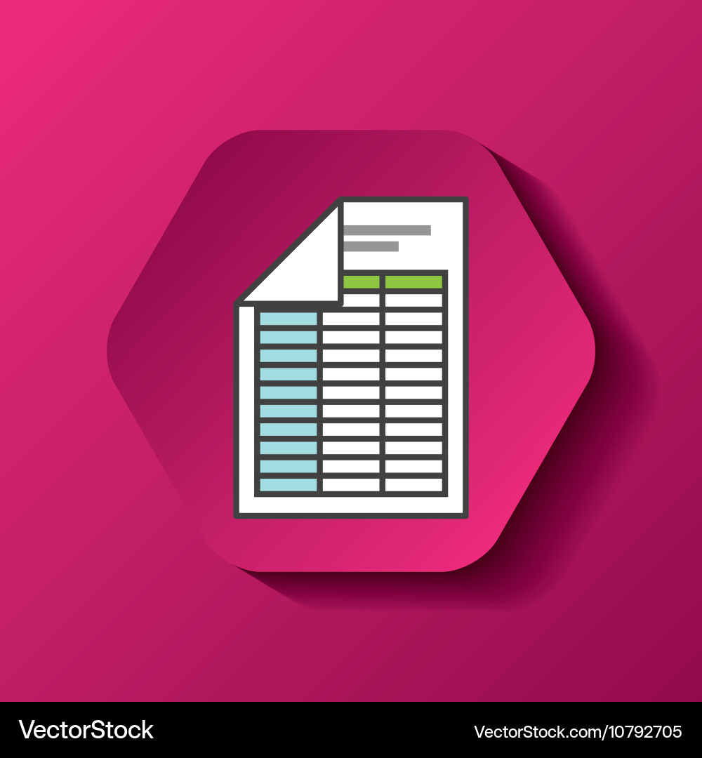 File format button icon vector image