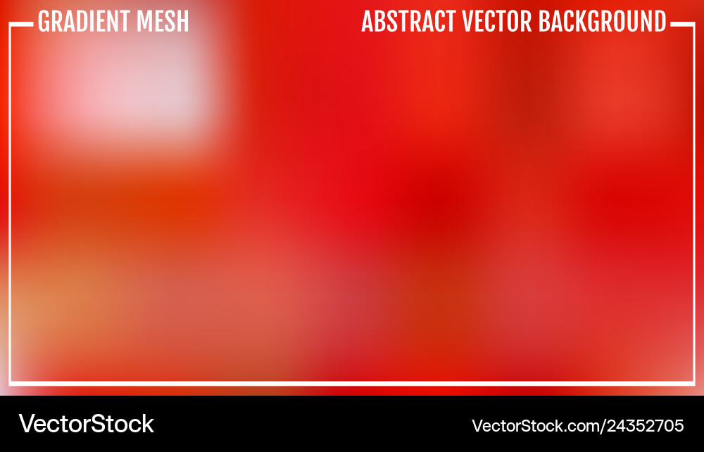 Gradient red abstract background Vector Image