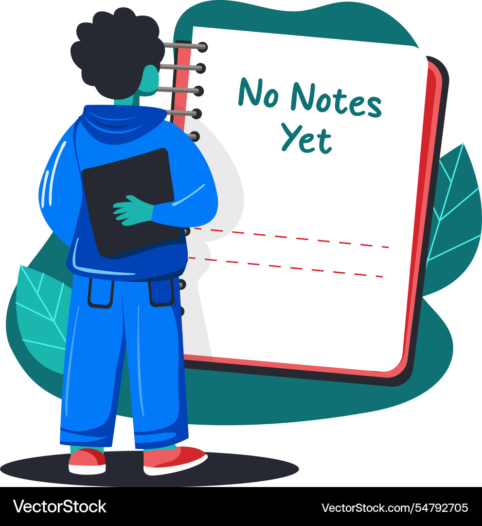 Missing notes Vector Image