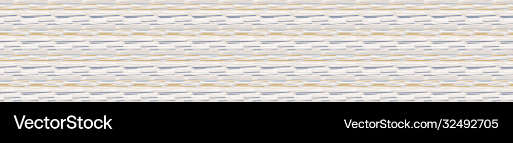 Seamless geometric cross grid border pattern Seamless geometric cross grid border pattern vector image