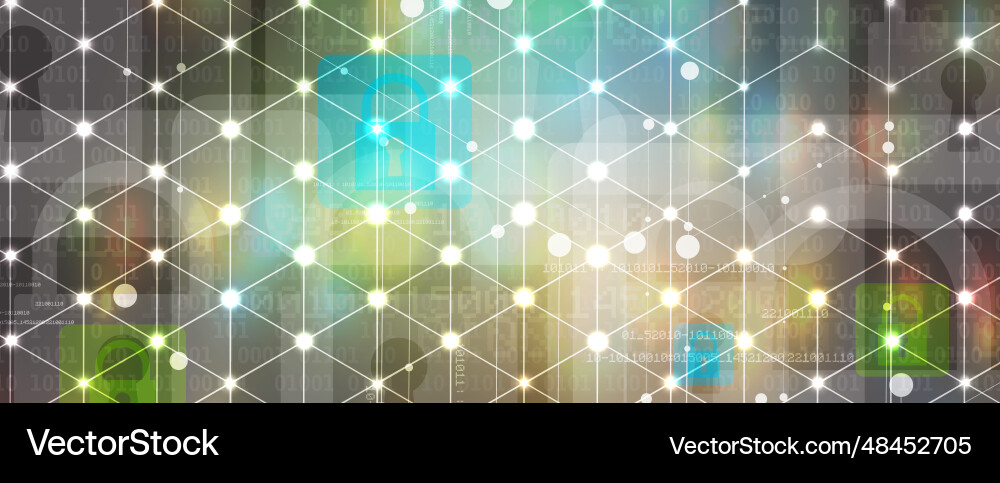 Technology banner design with hexagons abstract Technology banner design with hexagons abstract Vector Image