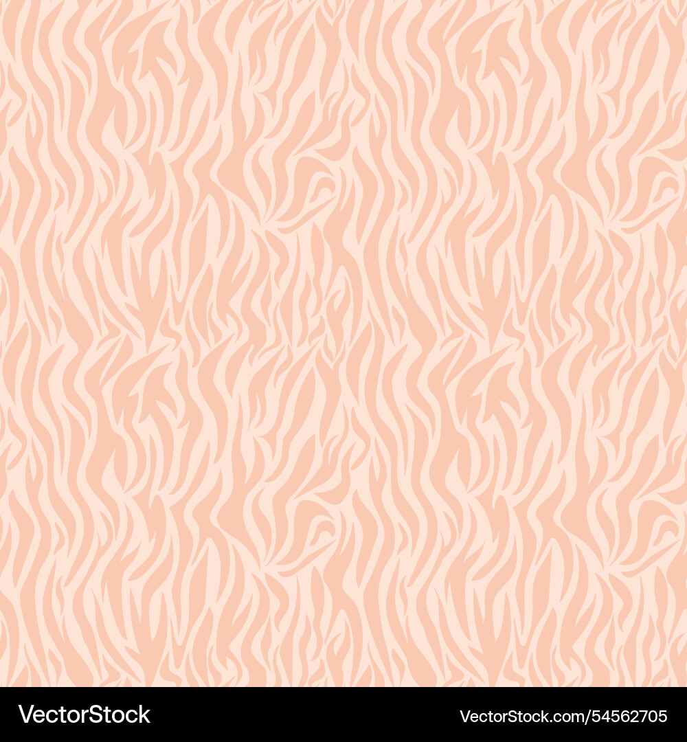Zebra fur seamless pattern with color of year Vector Image