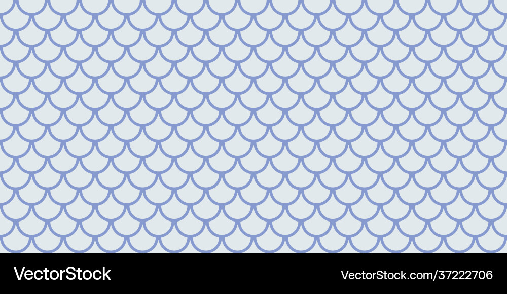 Geometric abstract fish scale pattern background vector image