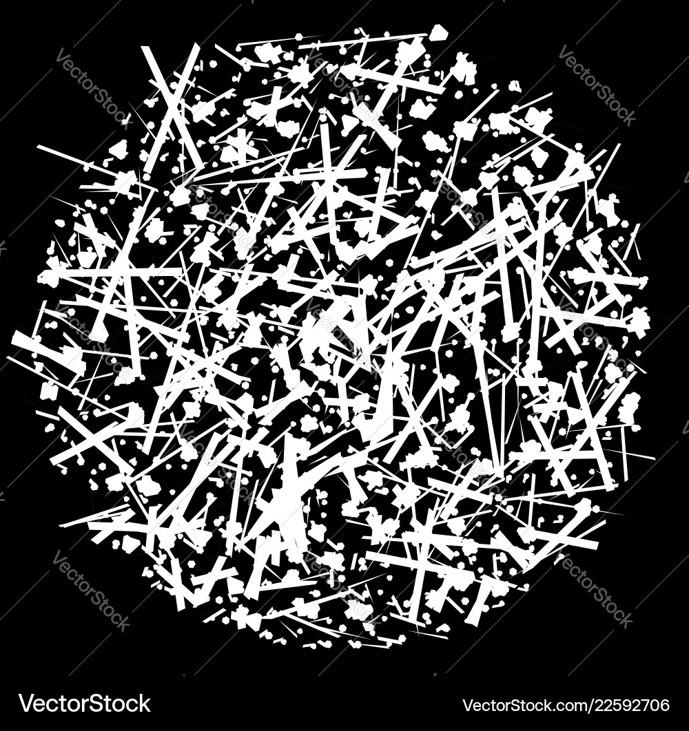 Pattern element with random scattered shapes Pattern element with random scattered shapes vector image