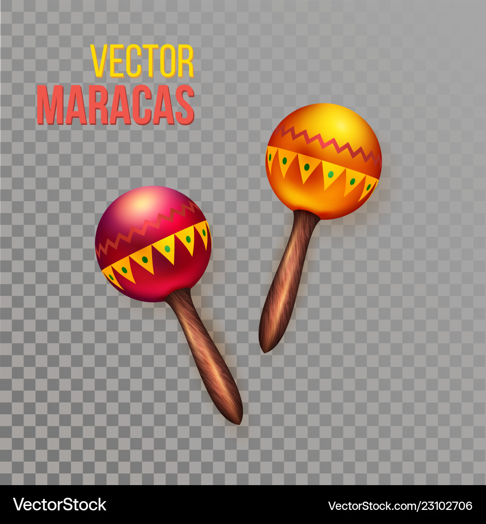 Realistic objects on nice transparent background Vector Image