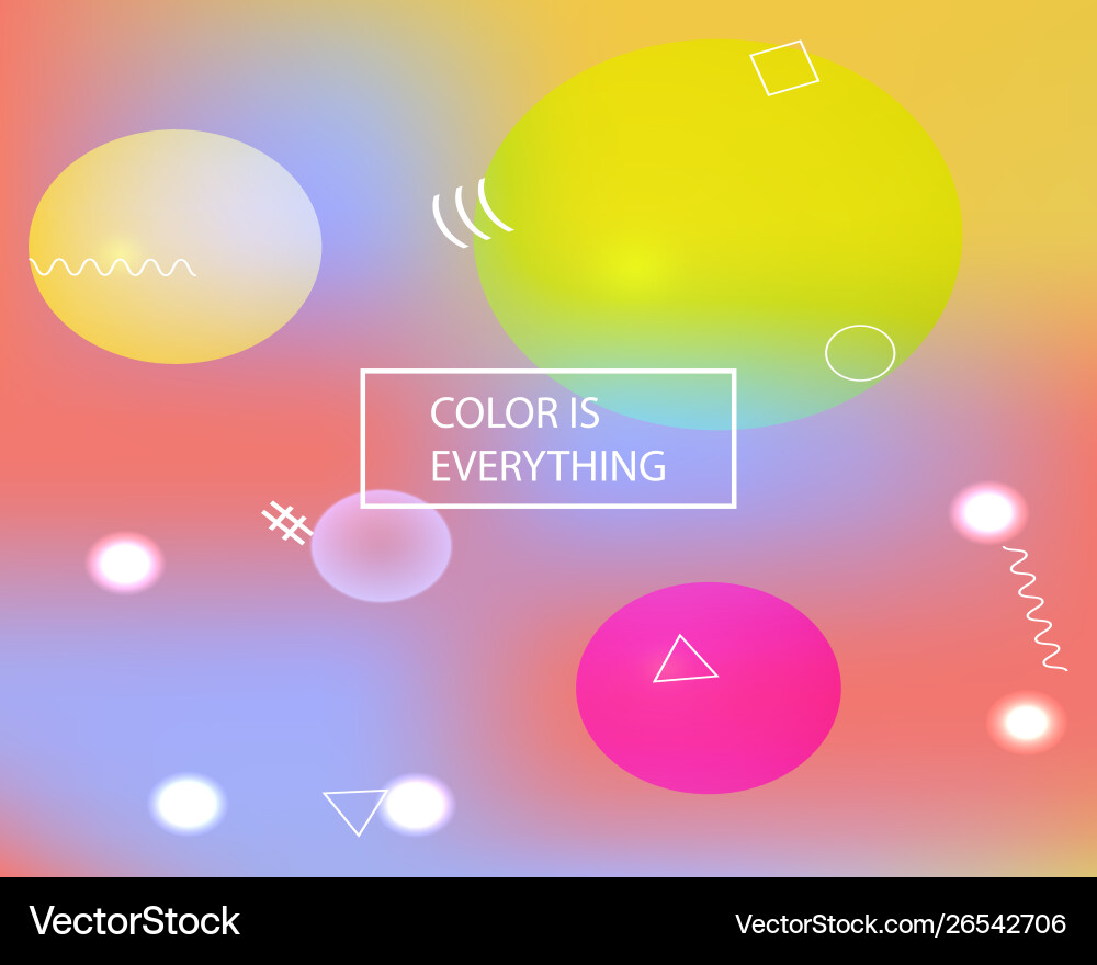 Smooth gradient mesh Vector Image