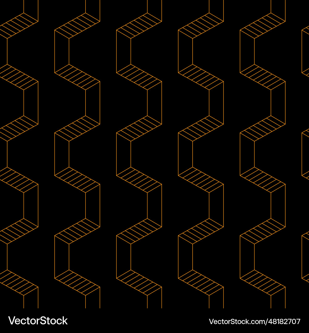 Abstract seamless pattern striped hexagonal Abstract seamless pattern striped hexagonal Vector Image