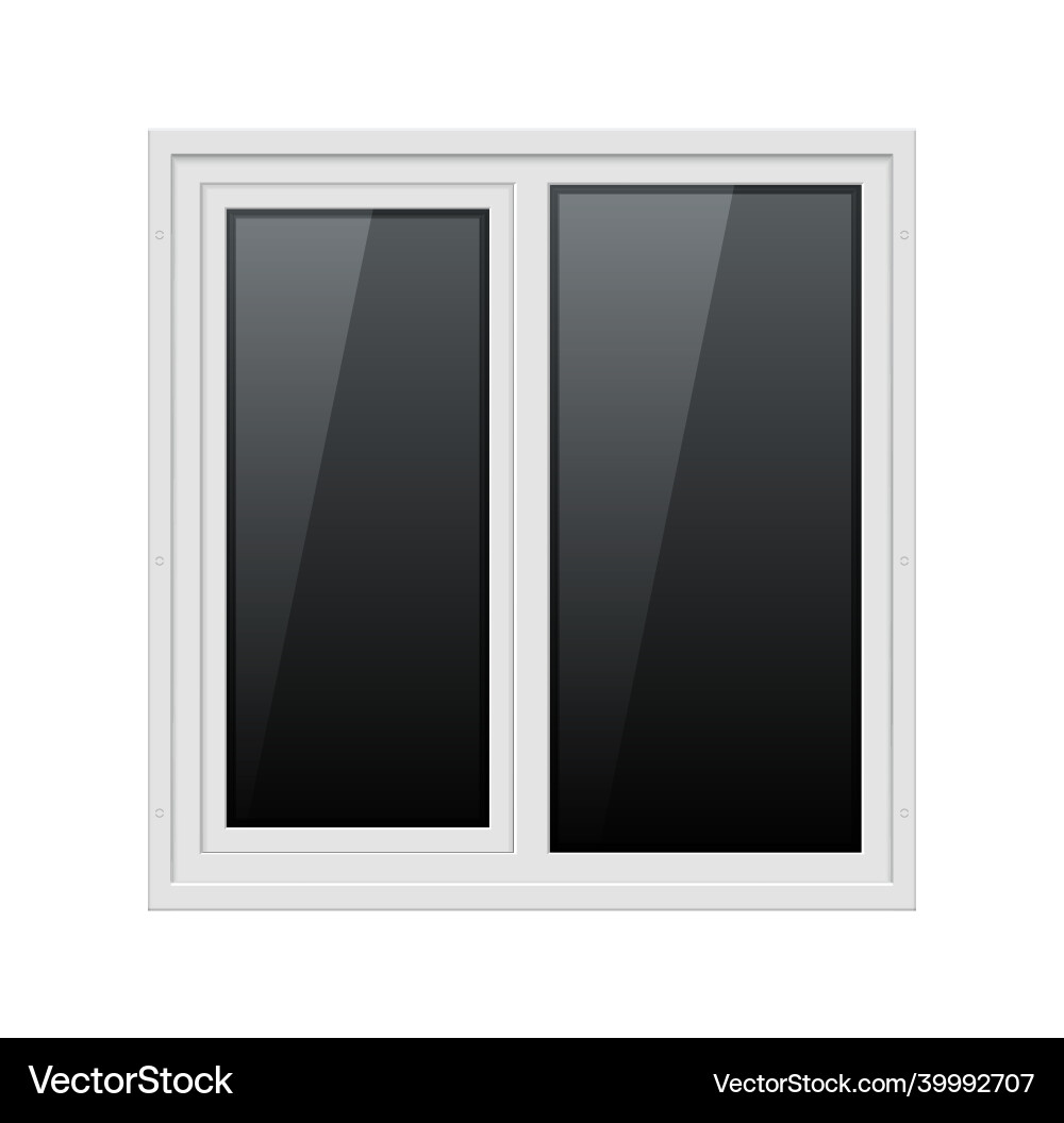Kunststoff Fenster Glasrahmen Kunststoff Fenster Glasrahmen vektorbild