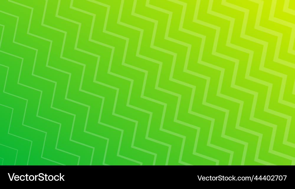 Modern colorful gradient background with zig zag vector image