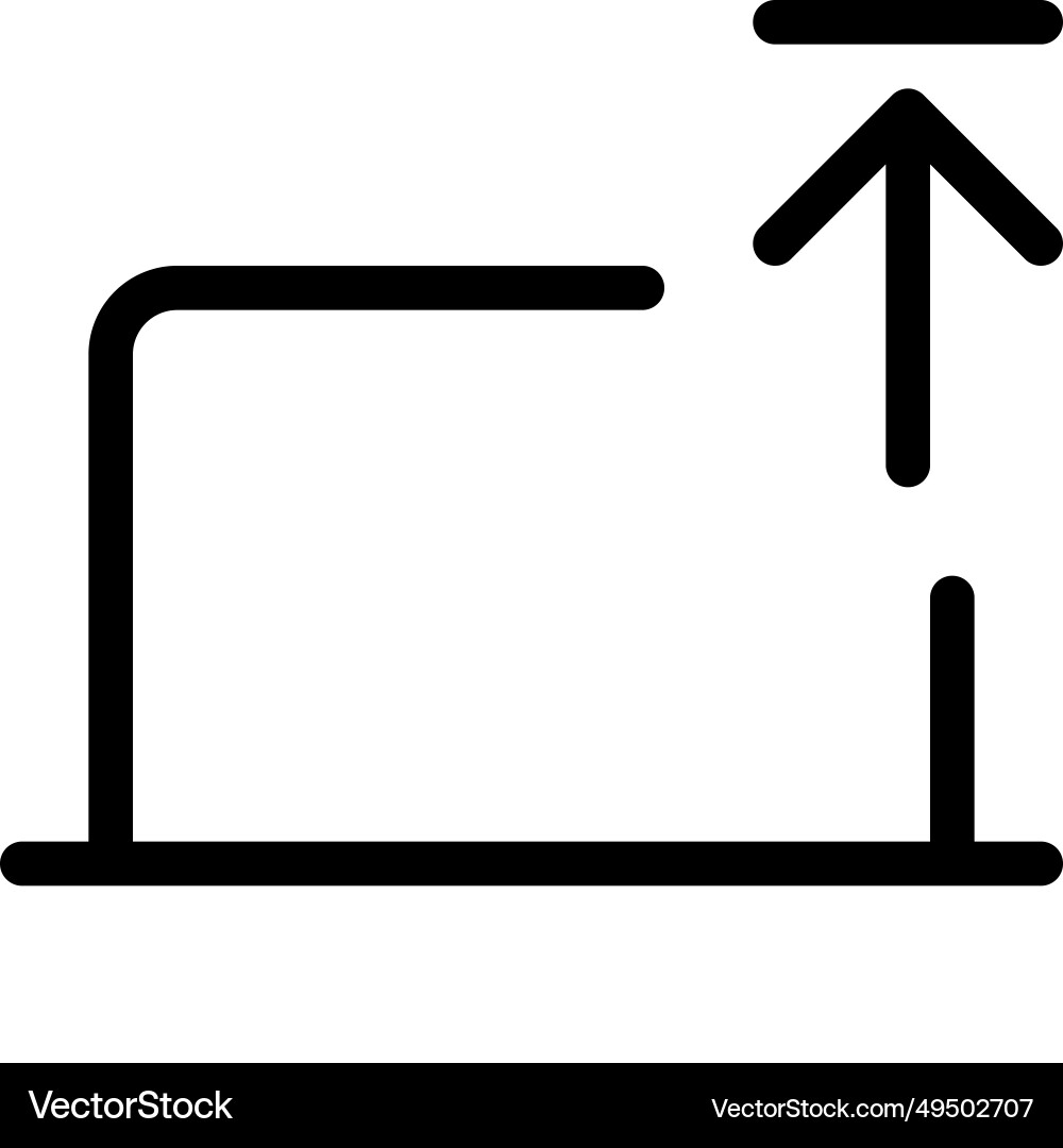 Transferring data to server using a laptop vector image