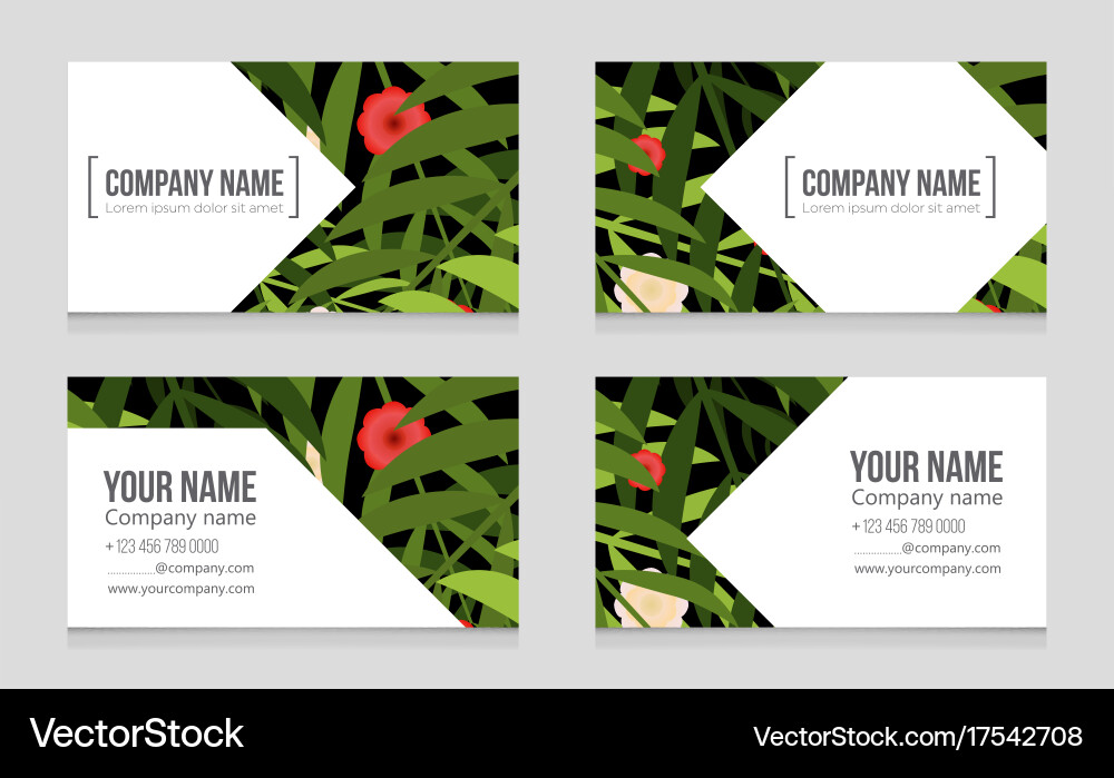 Abstract layout background set for art vector image