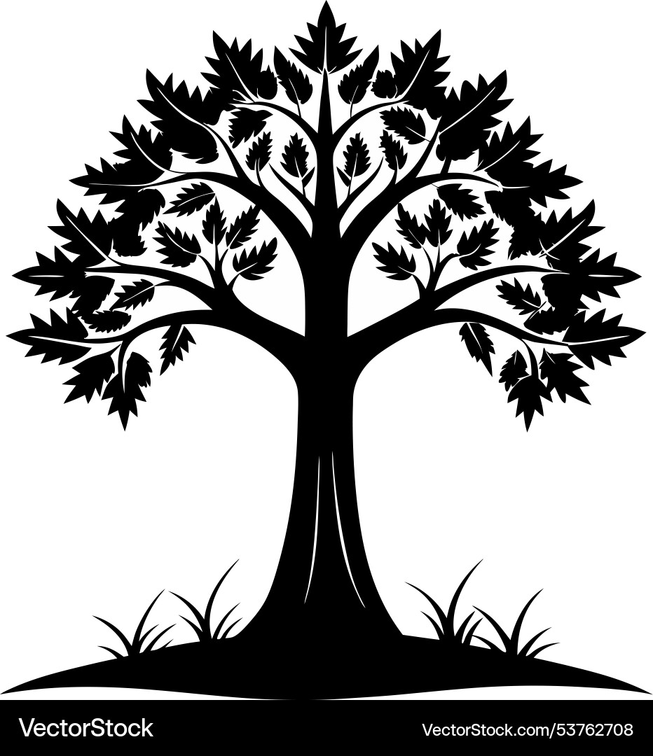 Creating realistic tree Creating realistic tree Vector Image