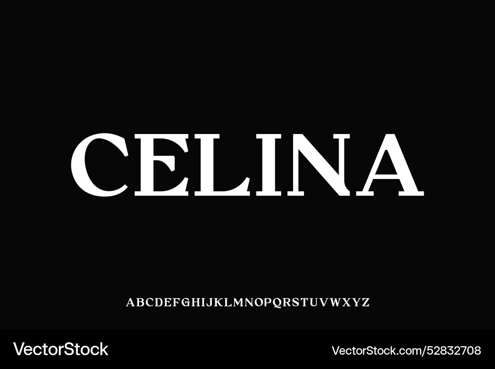 Display alphabet font design suitable Display alphabet font design suitable vector image