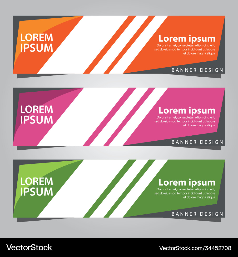 Modern template design for web Vector Image