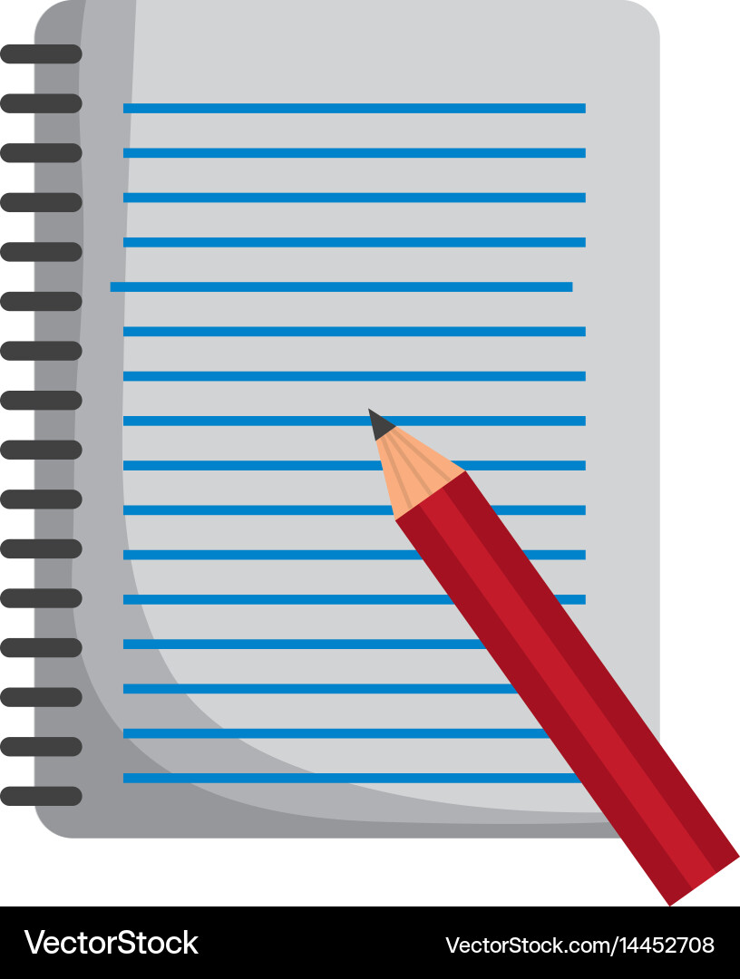 Notebook icon image vector image