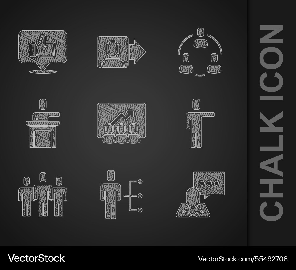 Set project team base user of man in business Set project team base user of man in business vector image