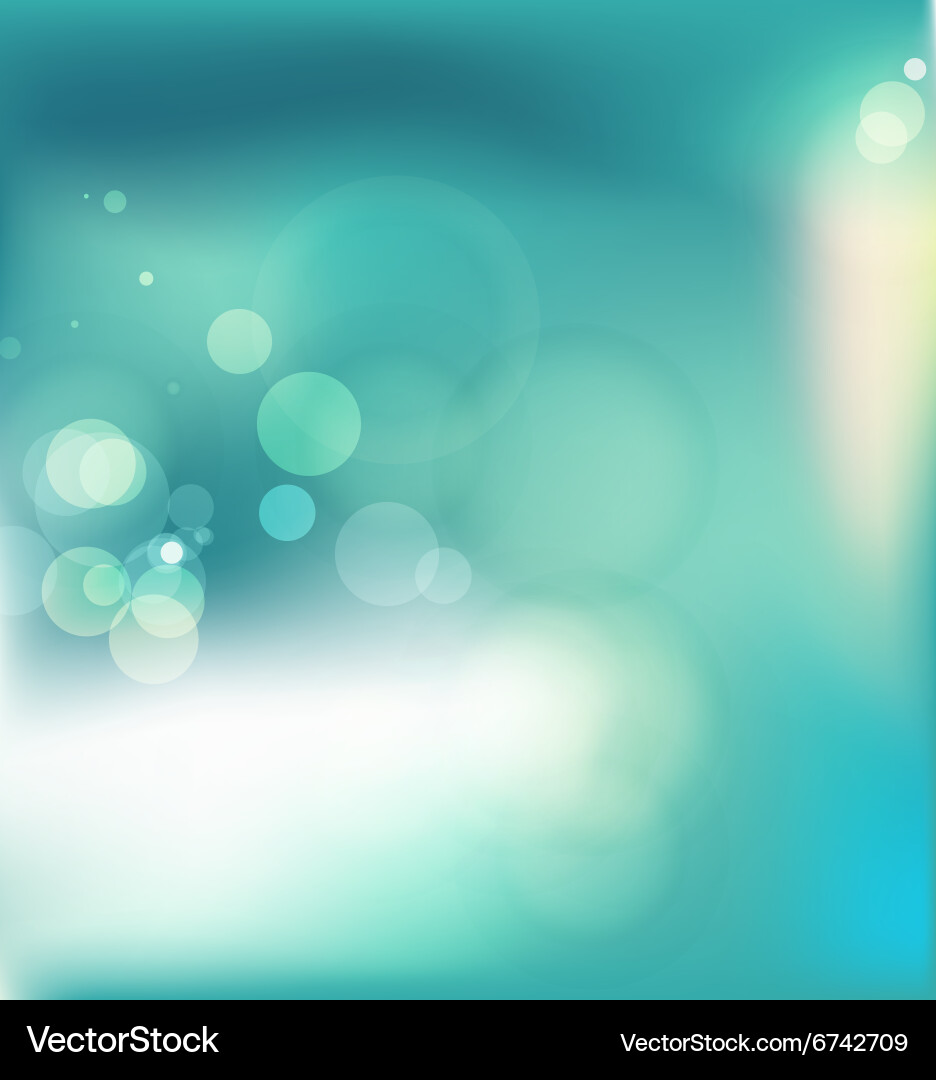 Abstract bokeh background Vector Image