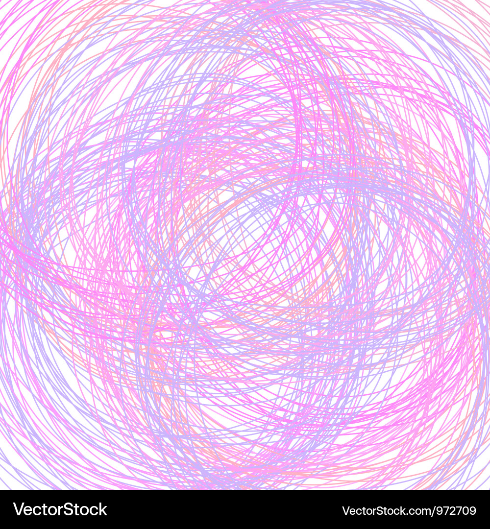 Abstract Colorful Sketch Background Vector Image