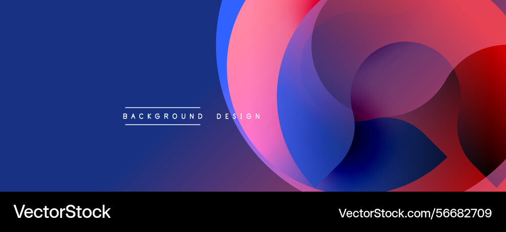 Abstract design features overlapping circles Abstract design features overlapping circles vector image
