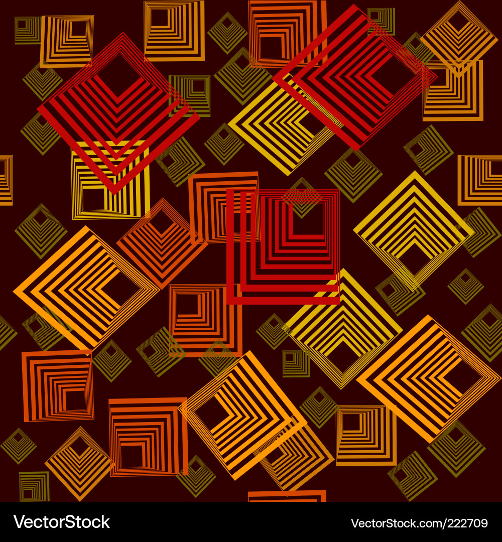 Abstract squares pattern Vector Image