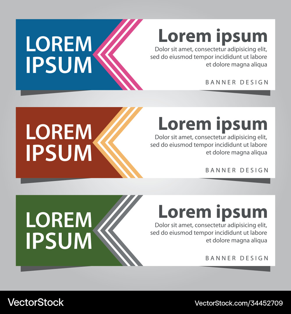 Modern template design for web Vector Image