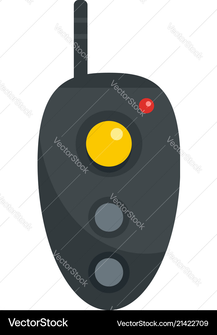 Remote Control Icon - Flat Style vector image