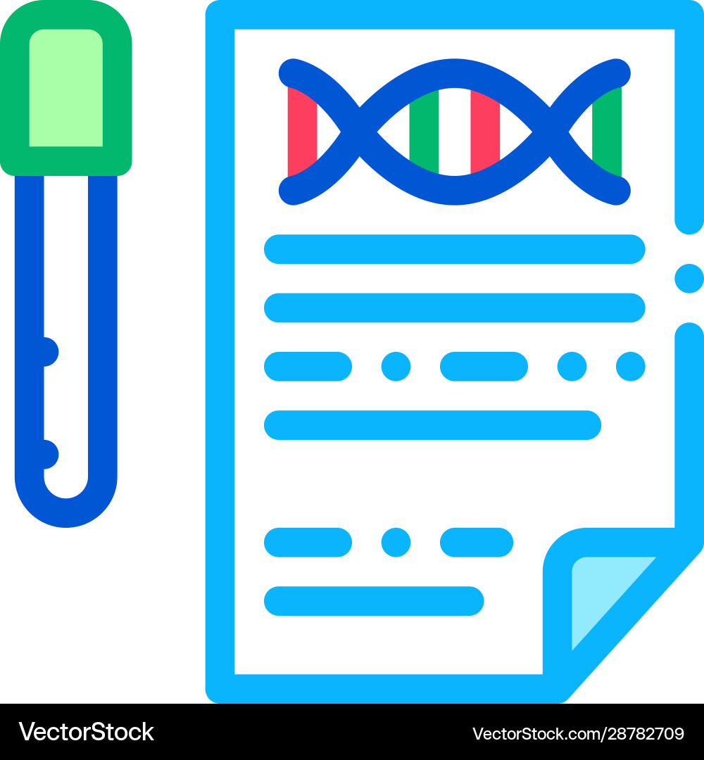 Result test list flask icon outline Result test list flask icon outline Vector Image